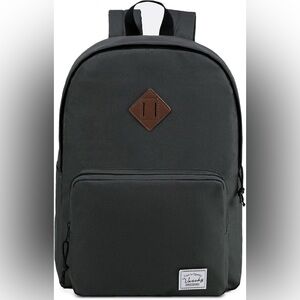 VASCHY Lightweight Backpack for School, Classic Basic Water Resistant Casual